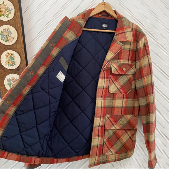 Jack Spade Wool Plaid Jacket - Picture 10 of 13